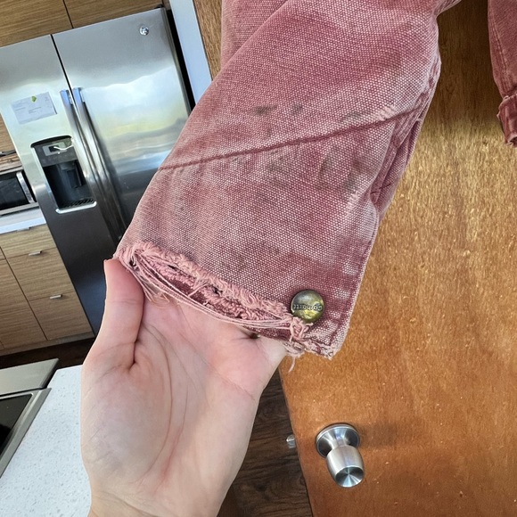 RARE Vintage Dusty Pink Carhartt Jacket - Picture 4 of 6